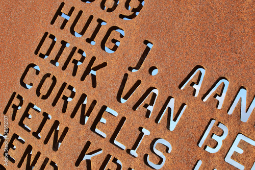 Photo: Monument for the died sailers in Katwijk, The Netherlands. Monument for the died sailers in Katwijk, The Netherlands.