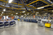 Verpackunsgabteilung in Druckerei // industrial factory