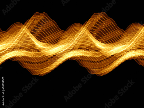 Illustration: Golden Waves Golden Waves