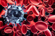 Illustration: Virus in blood Virus in blood