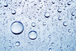 drops of water macro photo