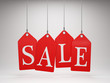 Red sale tags