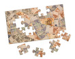 geld vermögen sicherheit euro money geld puzzle