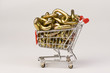 Shopping Cart Full of Chains.