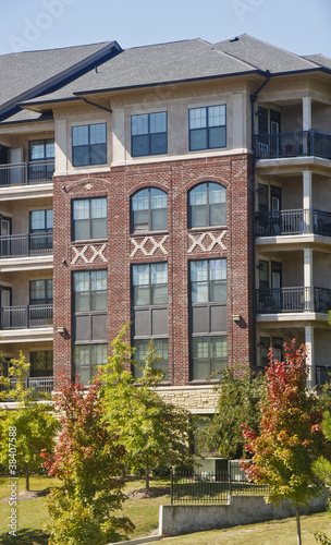 Photo: New Brick Apartments in the Fall New Brick Apartments in the Fall