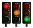 Traffic Lights Set of Three