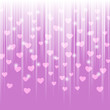 abstract hearts background