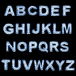 Eis Alphabet 3D ABC