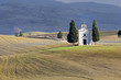 Lonely church, Val d'Orcia (Italy).