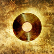 retro record print
