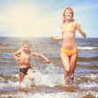 Photo: sun on beach sun on beach