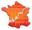 Aumentation des taxes, du chomage de la dette en France