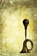 vintage horn backdrop
