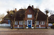 Reetdachkate in Nordfriesland