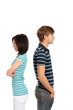 Young couple couple conflict
