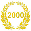 Lorbeerkranz Gold - 2000