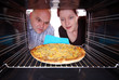 Pizza backen