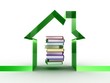 The book and the house conceptually