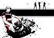 Vector: party background party background