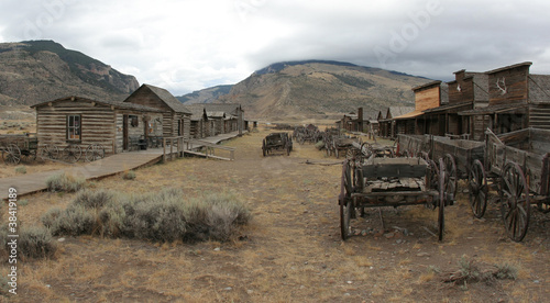 Photo: An Old West Town An Old West Town
