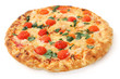isolated pizza on white background