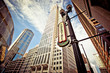 Photo: Chicago downtown at theatre district Chicago downtown at theatre district