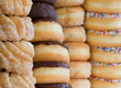 stacks of donuts
