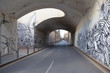 tunnel in Cartagena, Spain,