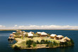 Titicaca lake, Peru, floating islands Uros