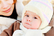Mother with baby outdoor