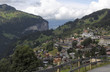 Photo: Village of Wengen above Lauterbrunnen Valley Village of Wengen above Lauterbrunnen Valley