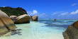 lagon bleu des îles seychelles