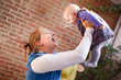 Mother and baby daughter Mother and baby daughter