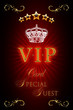 Illustration: Vip Card Vip Card