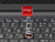 button on keyboard