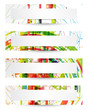 Set di banners - Set of four headers or banners