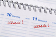 Arzttermin, Arztbesuch, Kalender, Krankheit, Gesundheit, Medizin