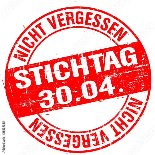 Vektor: Stempel - Stichtag 30.04 (I) Stempel - Stichtag 30.04 (I)