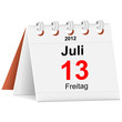 Kalender - 13.07.2012 - Freitag der 13.