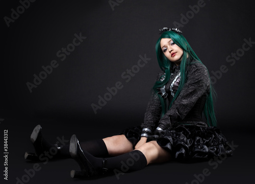  Girls on Young Fat Girl Portrait In Dark Cosplay Character    Wisky  38443312