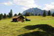 Barn in the alps