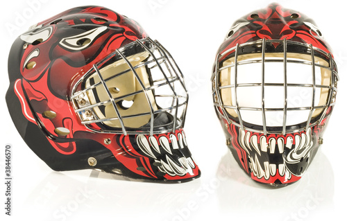 Photo: Ice Hockey Goalie Mask Ice Hockey Goalie Mask