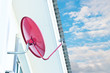 Satellite Dish with blue sky Satellite Dish with blue sky