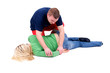 Foto: Stabile Seitenlage Ersthelfer Stabile Seitenlage Ersthelfer