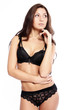 Foto: Sexy brunette in lingerie Sexy brunette in lingerie