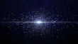 beautiful dancing particles