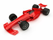 3D rendered Concept formula Car