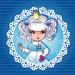 Snow-white princess portrait – series 2/  4