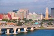 miami downtown and Freedom Tower landmark