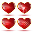 Set di cuori - Set of four hearts